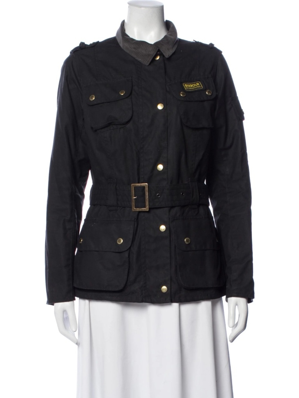 BARBOUR belted utility jacket